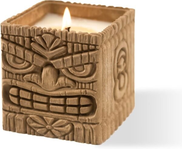 Scented Candles, Coconut & Pineapple, 9oz Large Wood Wick Candle, Soy Wax Table Torch, 60 Hours of Burn Time, Ideal Holiday Gifts for Men and Women, Perfect Summer Fragrance.